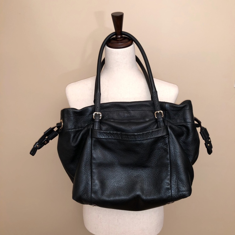 Kate Spade Westbury Bess Pebbled Black Leather Bag